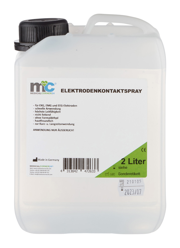 MC24 Elektroden Kontaktspray für EKG, etc., Kanister, 2 Liter