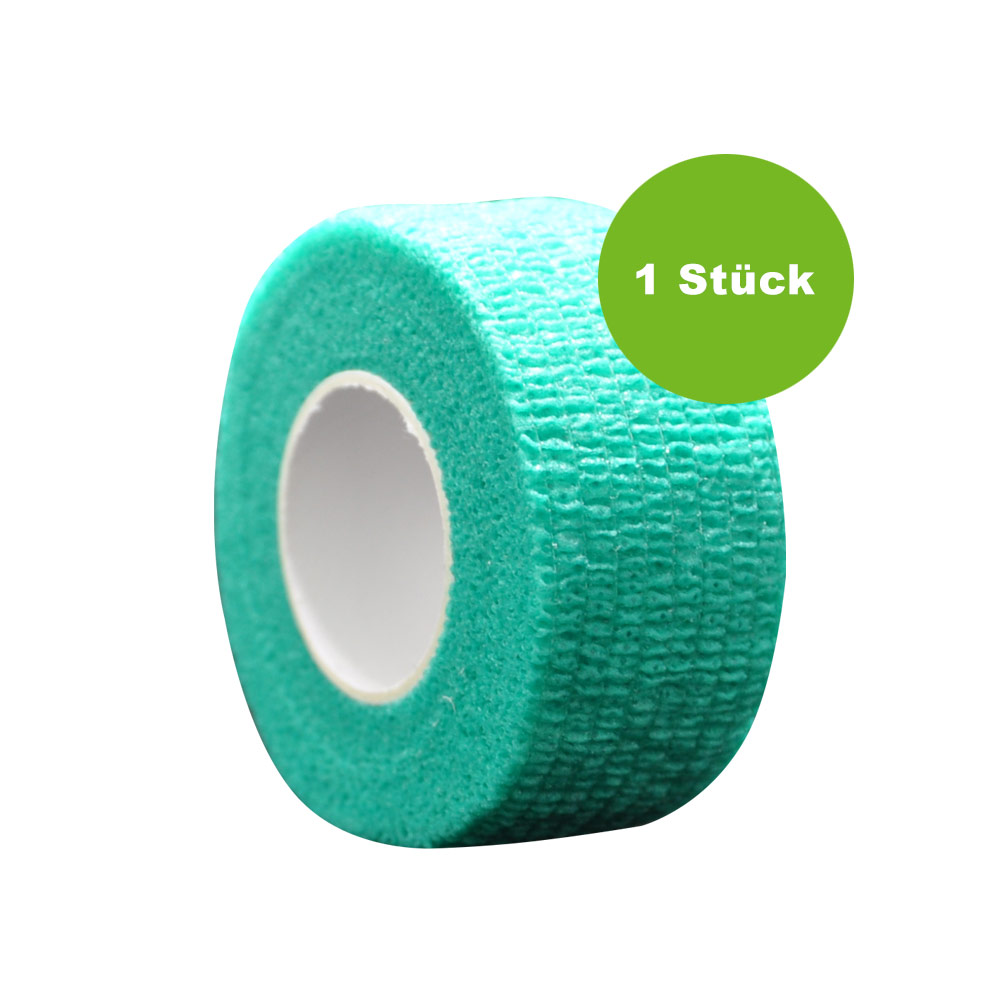 MC24® Fingertape color, kohäsiv, 2,5cmx4,5m, dunkelgrün, 1St