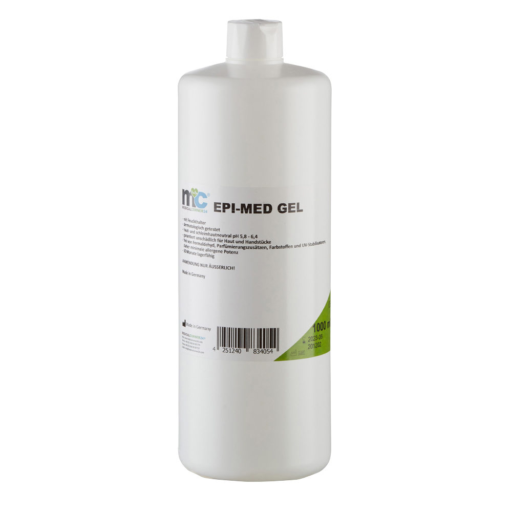 MC24 3 x 1 Liter Epi-Med Kontaktgel für IPL Behandlung, IPL-Gel