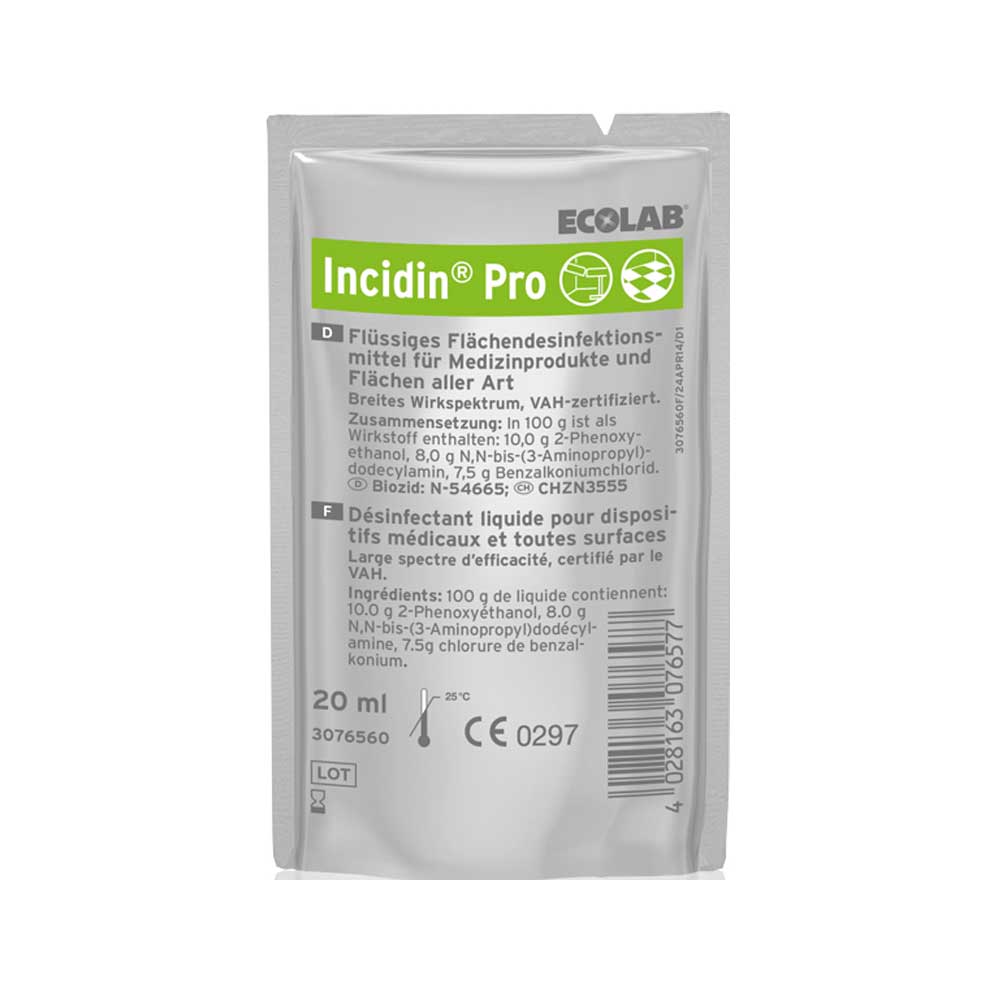 Ecolab Flächendesinfektion Incidin Pro, versch. Größen