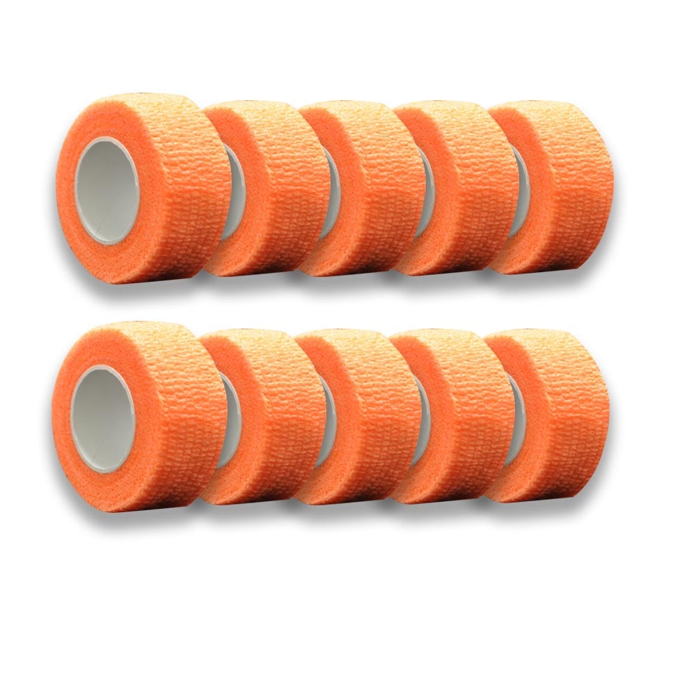 MC24® Fingertape color, kohäsiv, 2,5cmx4,5m, orange, 10St