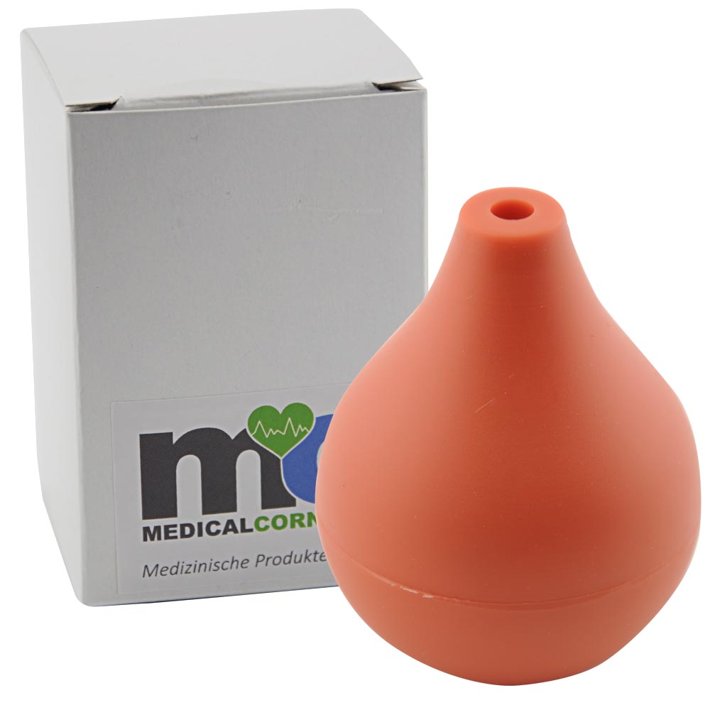 MC24® Birnball, Weich-PVC, braunrot,  Gr. 2, 25 ml, 1 St