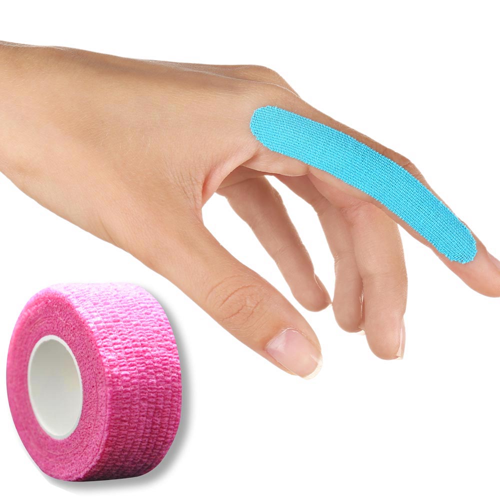 MC24® Fingertape color, kohäsiv, 2,5cmx4,5m, pink, 10St