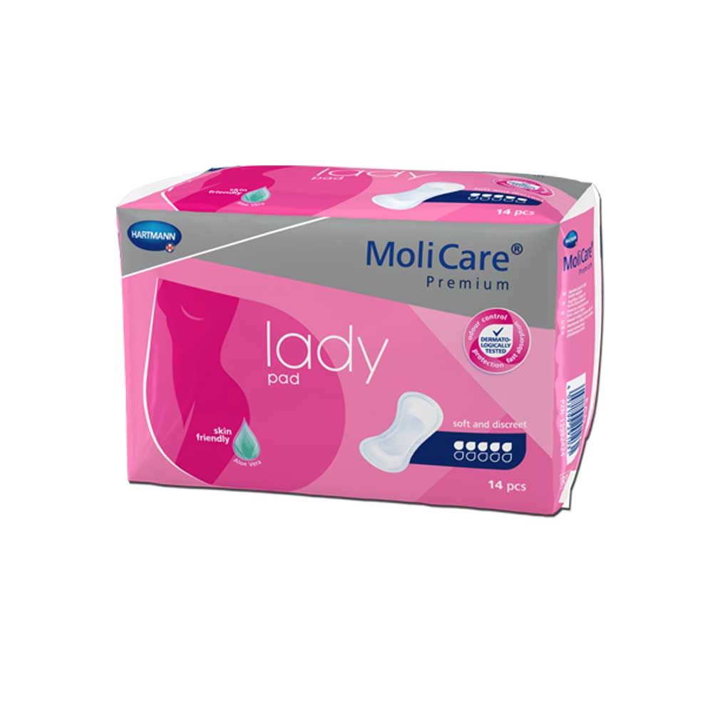 Hartmann Slipeinlagen MoliCare® Premium Lady Pad, 5 Tropfen, 14St