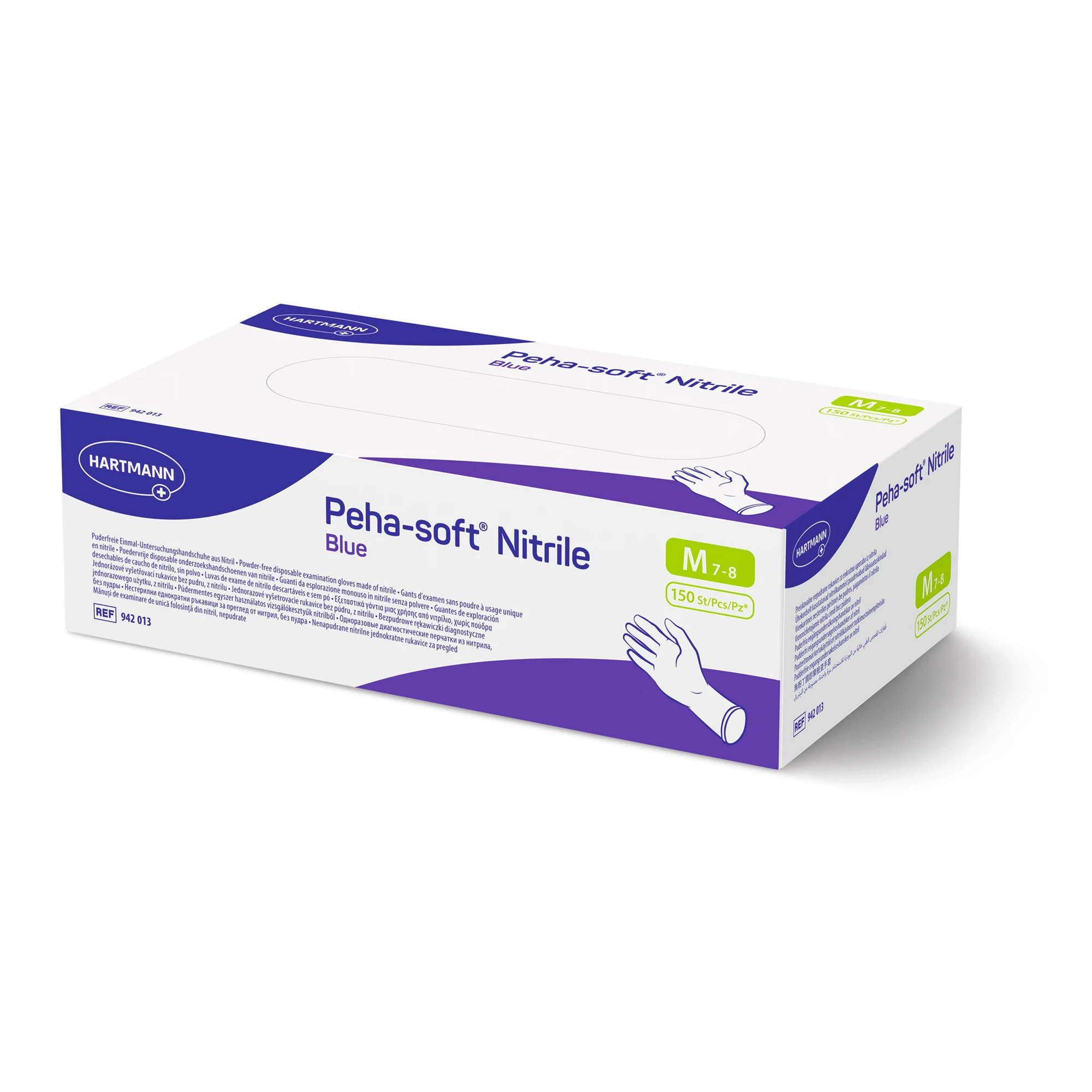 Hartmann Peha-soft® Nitril-Handschuhe S blau, 150 Stück