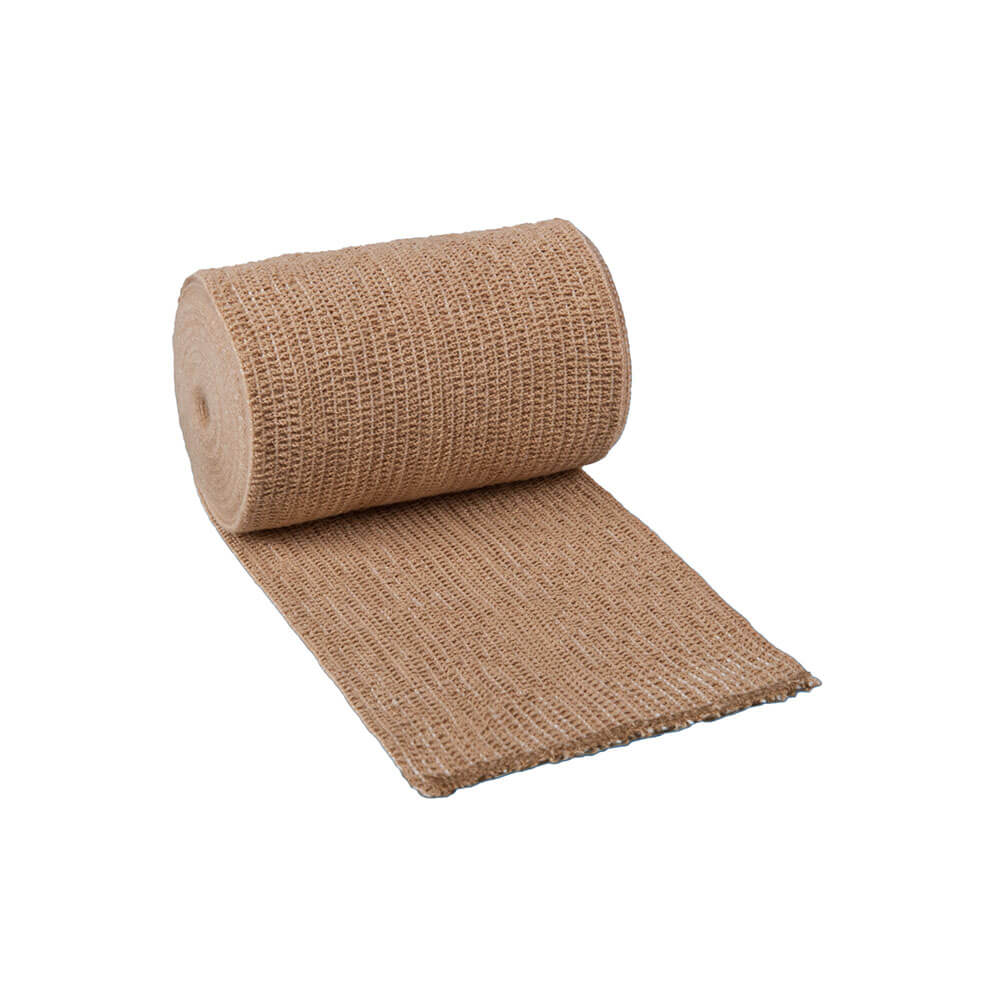 Nobastretch-fein, Langzugbinde, braun, 7m x 12cm