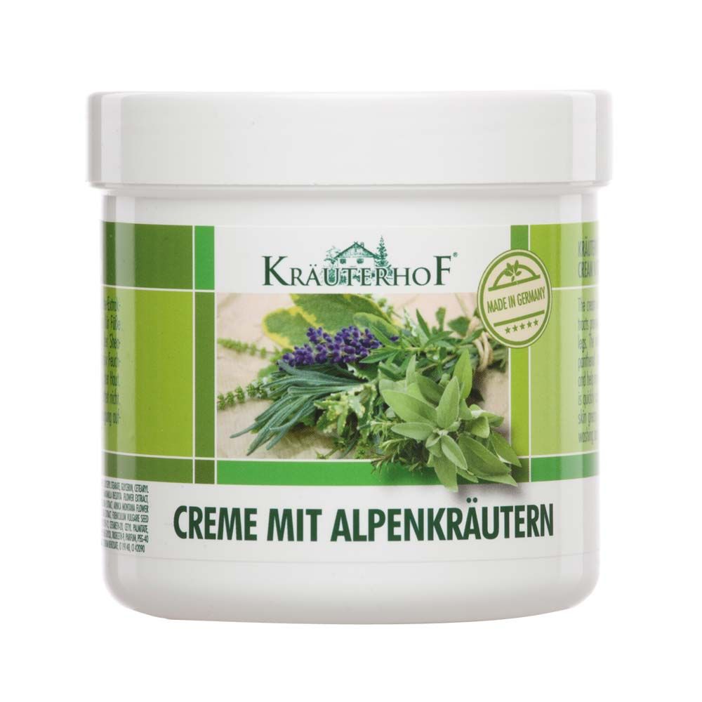 Asam Kräuterhof® Creme mit Alpenkräutern, Füße/Beine, 250ml