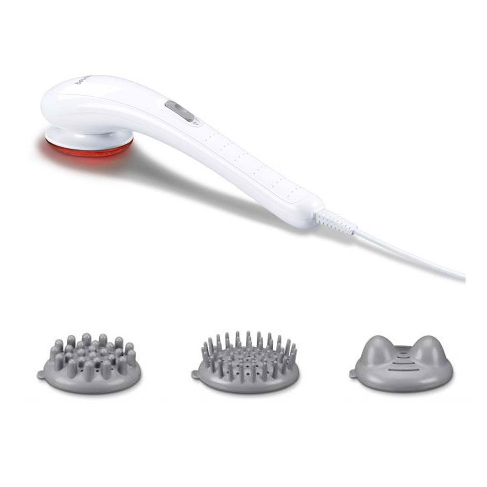 Infrarot-Massagegerät  MG21, Vibrationsmassage 3 Aufsätze 2 Funktionen