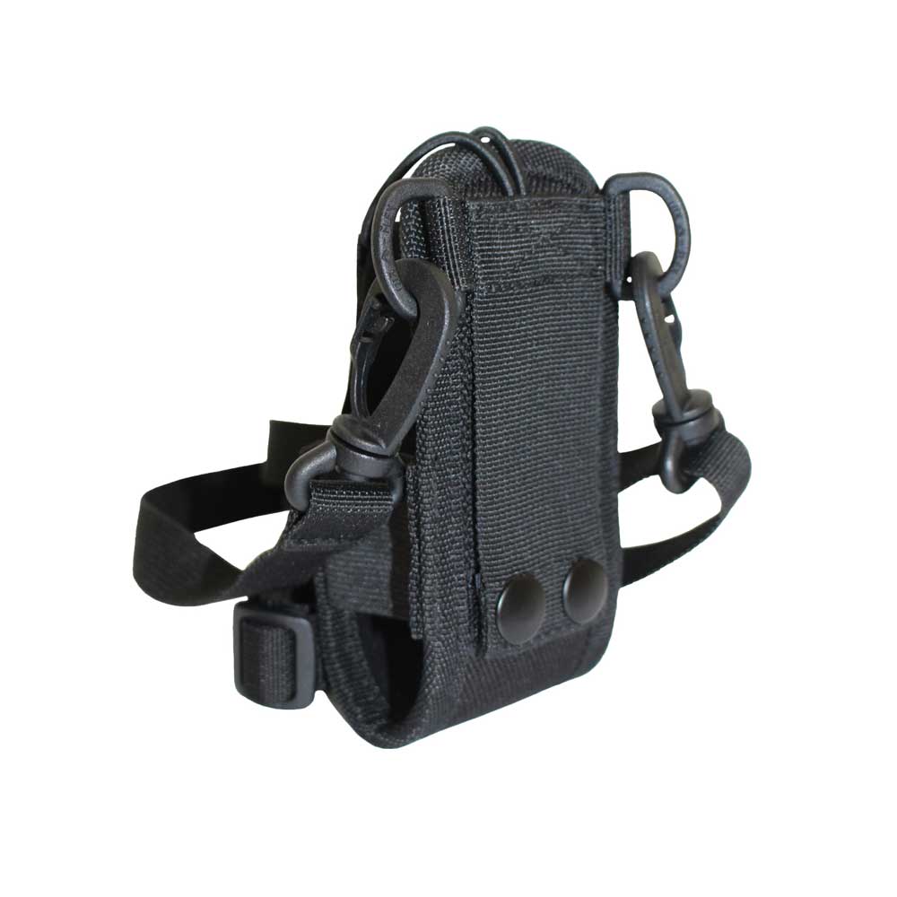 TEE-UU Funkgeräteholster DIGI, gepolstert, 13 x 6,5 x 6cm, schwarz