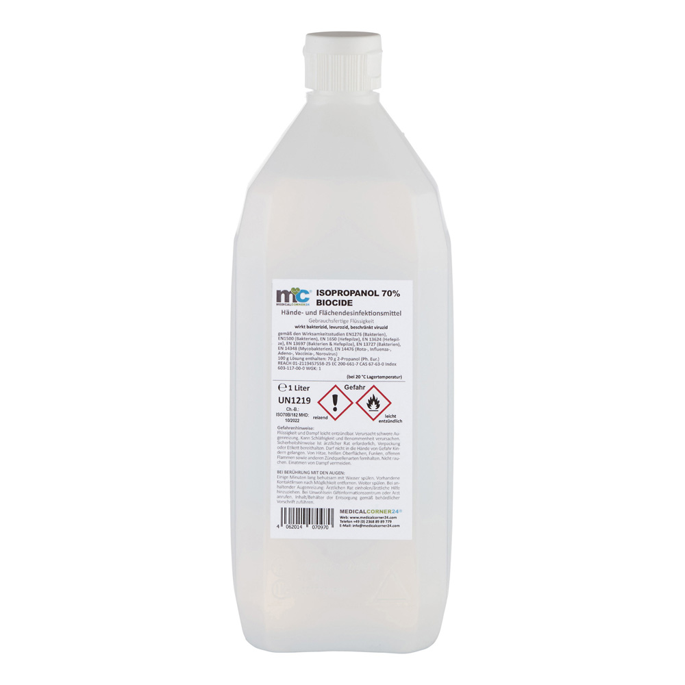 MC24 Hände- und Flächendesinfektion Biocide, Fl. mit Sprühkopf, 1 L