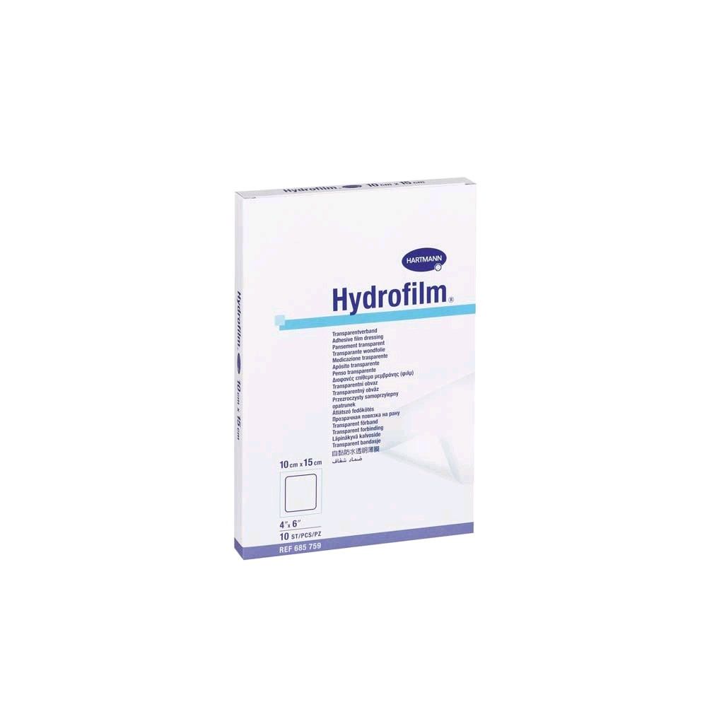 Hartmann Hydrofilm Transparentverband, 6 x 7 cm, 10 St.