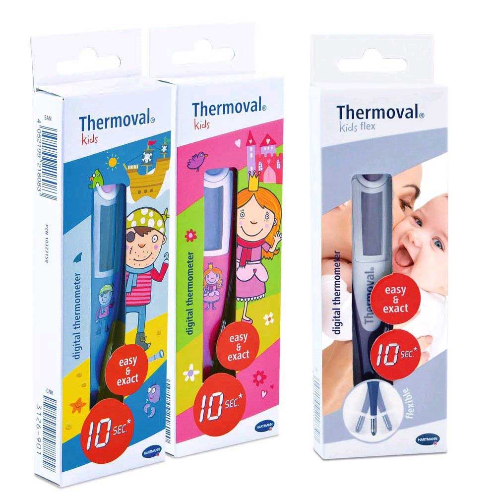Hartmann Thermoval® kids oder kids flex Digitalthermometer, 10 Sek.