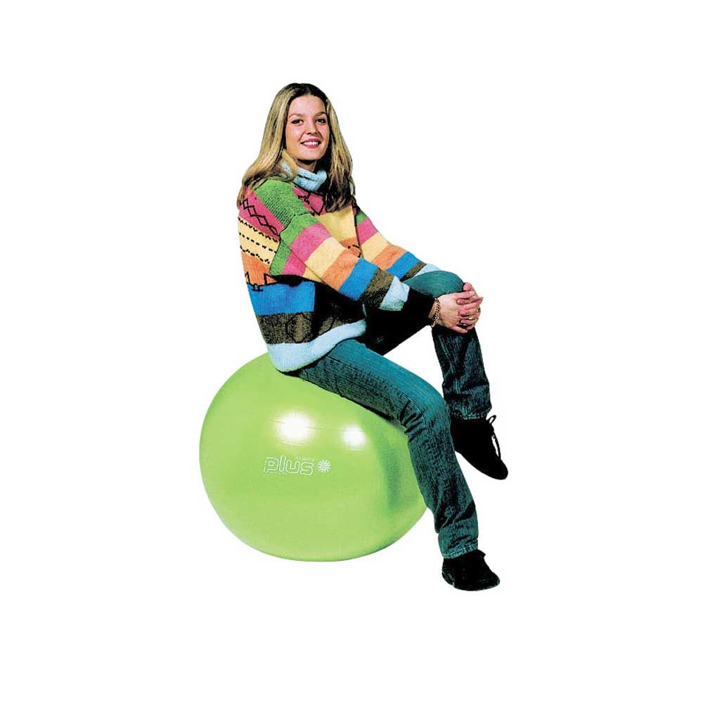 Behrend Gymnastikball Plus, Sicherheitsball, 55cm, grün