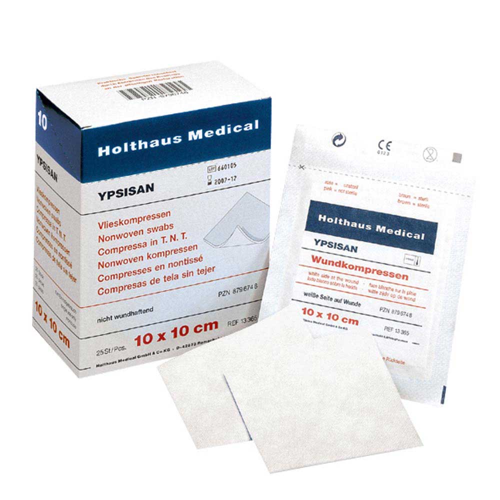 Holthaus Medical YPSISAN Wundkompresse, 10x10cm, 2 St