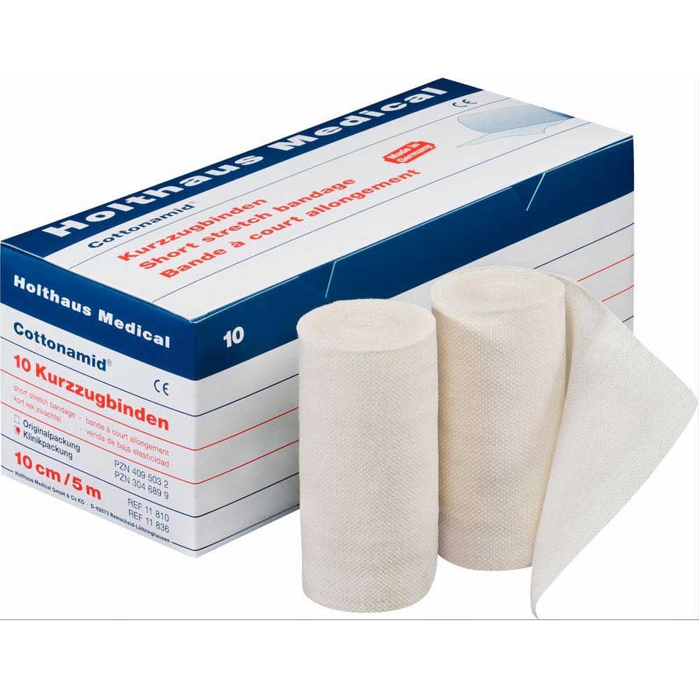 Holthaus Medical Cottonamid® Kurzzugbinde, lose, 10cmx5m, 10St