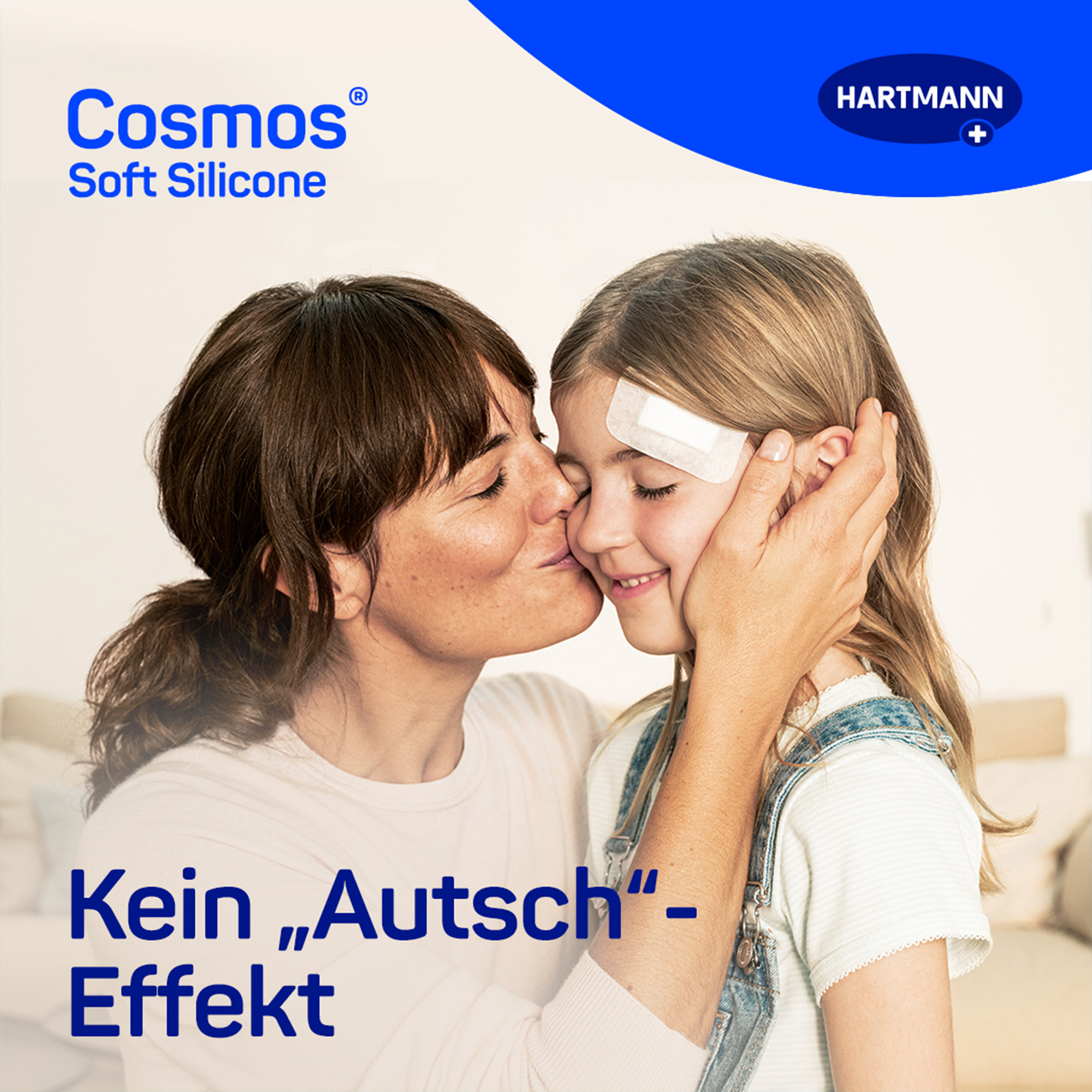 Hartmann Cosmos® soft silicone Pflasterstrips in 2 verschiedenen Größen