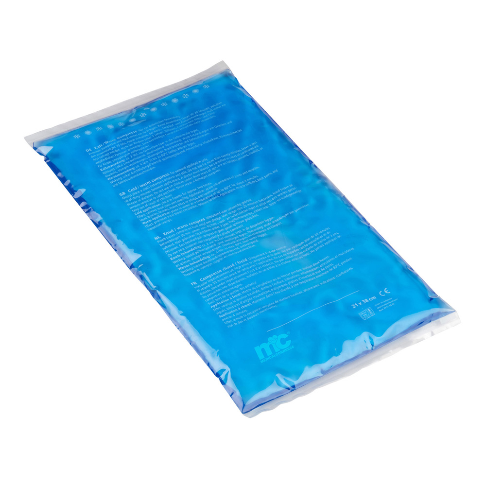 Kalt Warm Kompresse, Gel, Mikrowellen geeignet, 21x38 cm, 3 St.