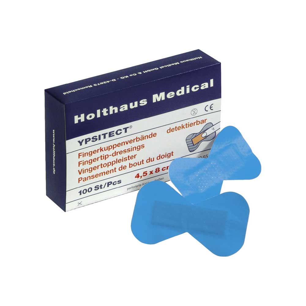 Holthaus Medical YPSITECT® Fingerkuppenpfl. detect wf 4,5x8cm 50St