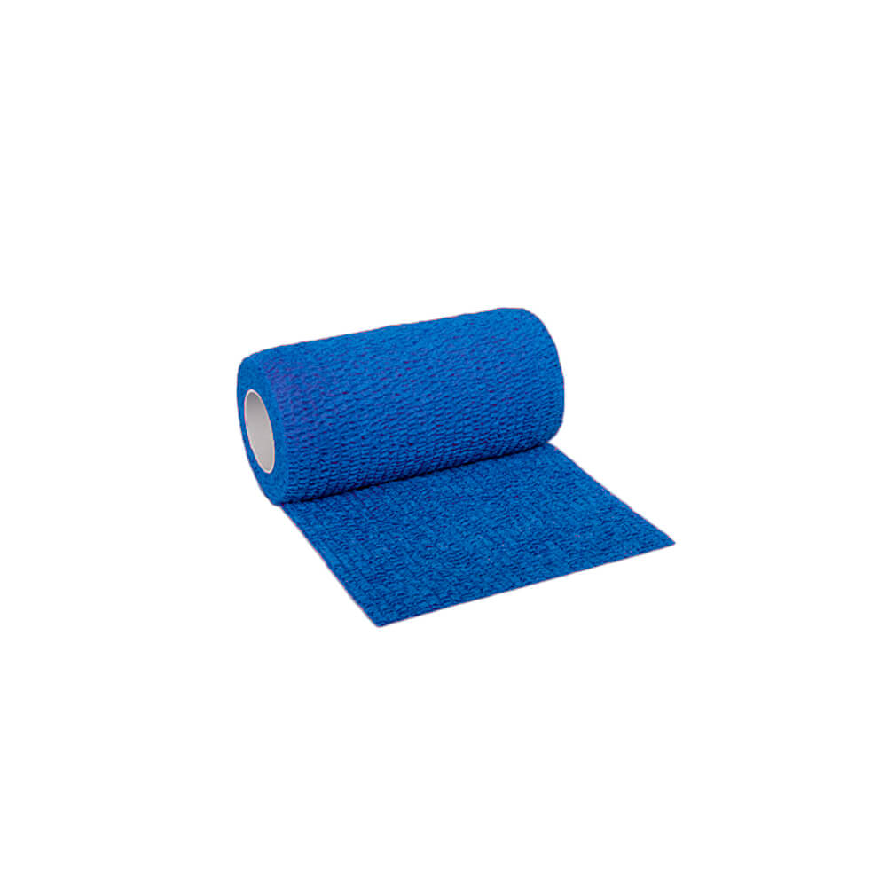 Nobaheban kohäsive Kompressionsbinde, blau, 4,5m x 3,75cm