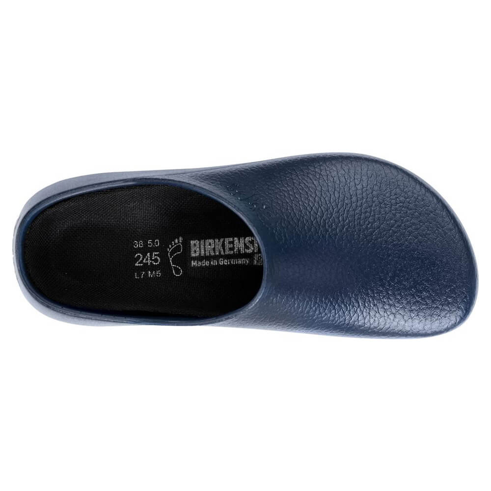 Birkenstock Super Birki, wasserabweisend, aus Polyurethan, blau, Gr. 41