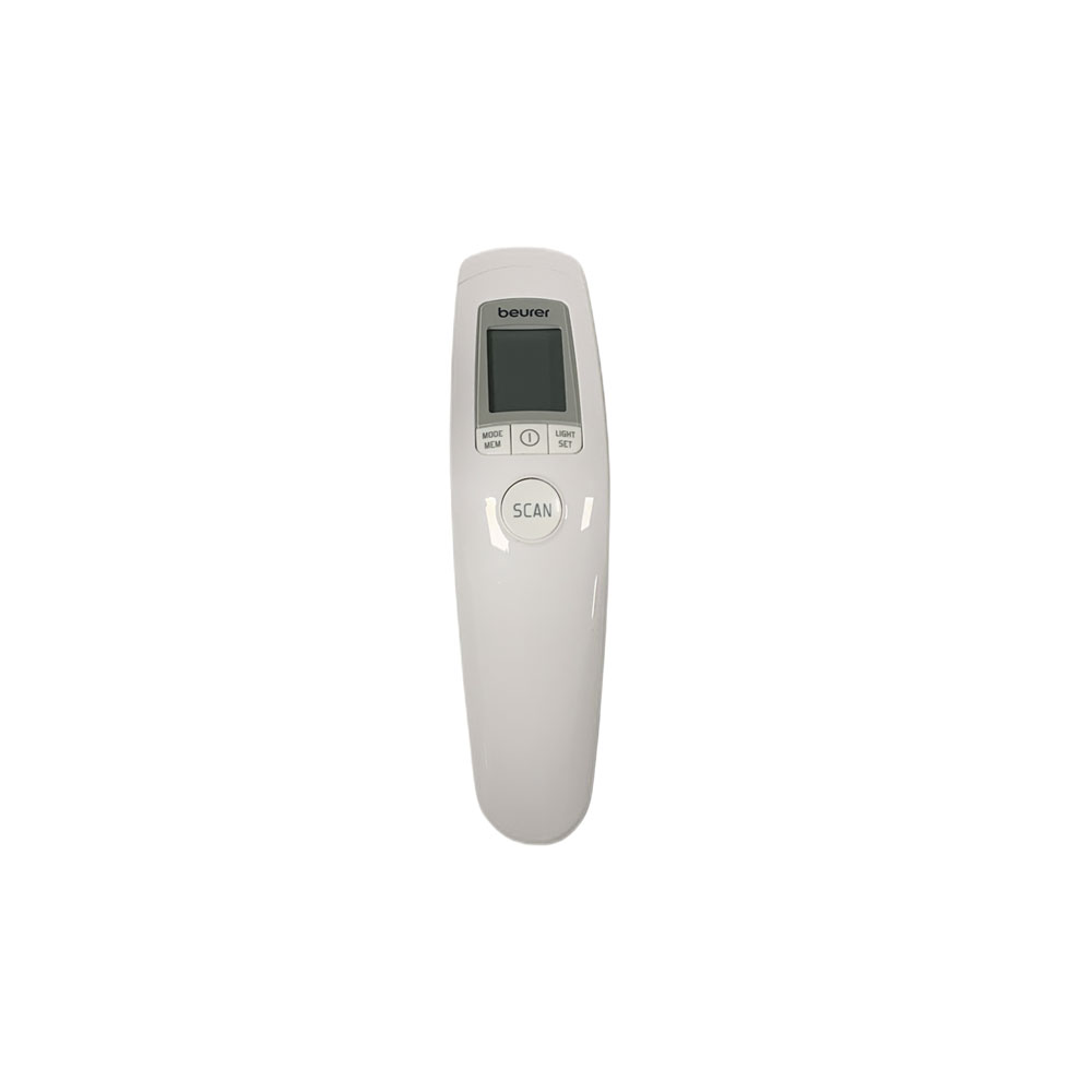 Kontaktloses Fieberthermometer FT90 von Beurer für Stirn, Fieberalarm