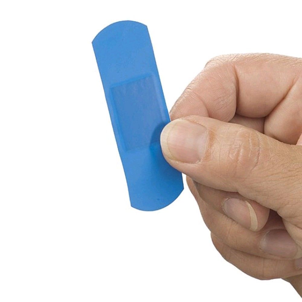 Detektierbare Pflaster, Pflasterstrips, blau, 72 x 25 mm, 25 St.