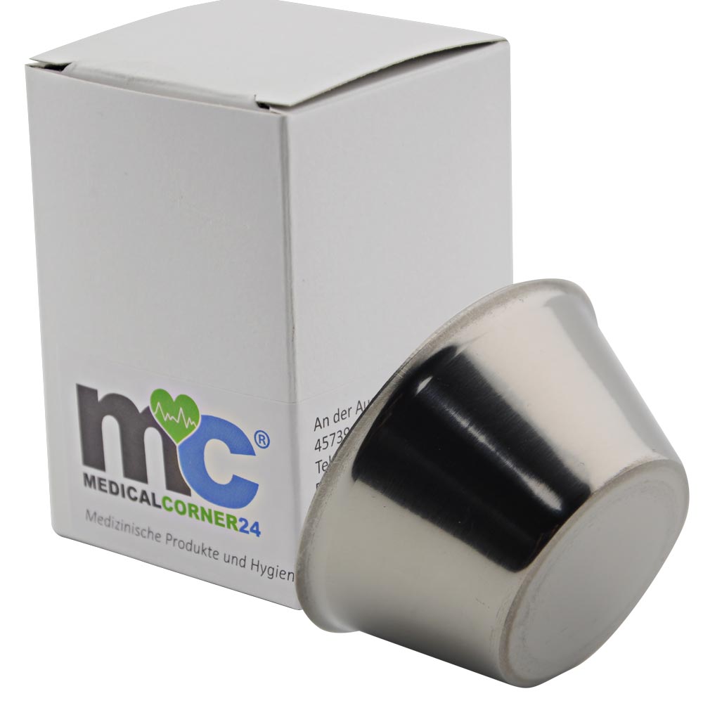 MC24 Medizinbecher, Edelstahl, graduiert, 30 ml, 1 St