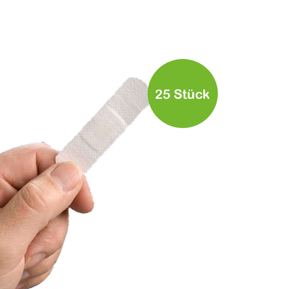 Non Woven Wundpflaster, Vlies-/Wundpflaster, 72 x 19 mm, 25 Stück