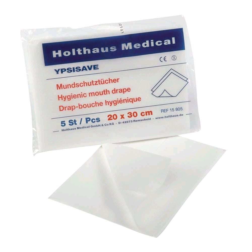 Holthaus Medical YPSISAVE Mundschutztücher, Atemspende, 5 Stück