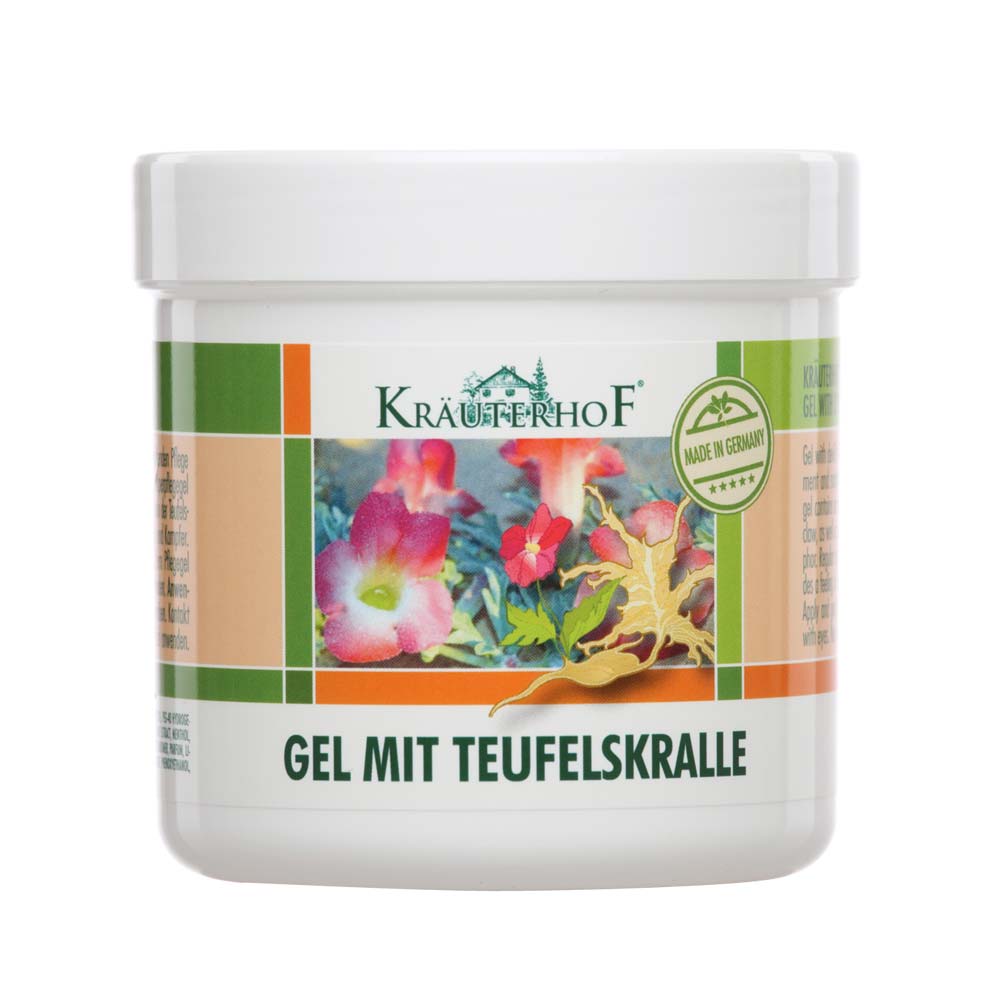 Asam Kräuterhof® Gel mit Teufelskralle, Eukalyptus, Menthol, 500 ml