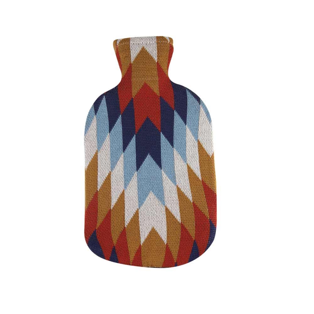 Sänger Wärmflasche 2L, Strickbezug Wohnlich, 9 Modelle