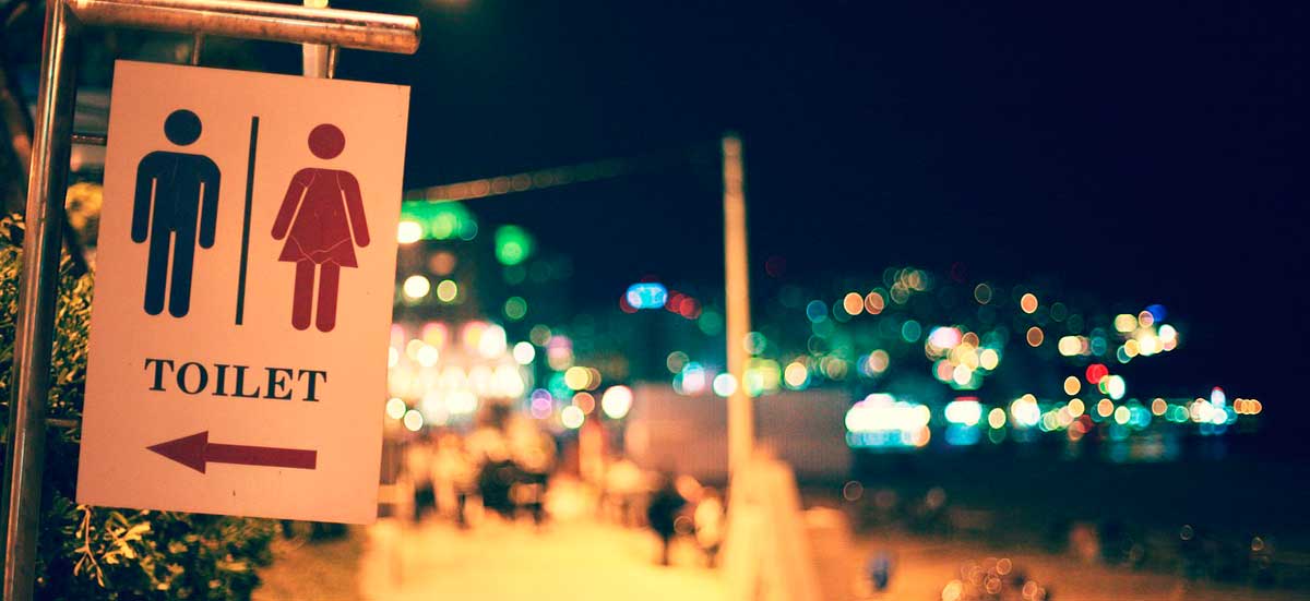 Nicht immer ist eine Toilette in Reichweite – Toilettentraining hilft, länger durchzuhalten