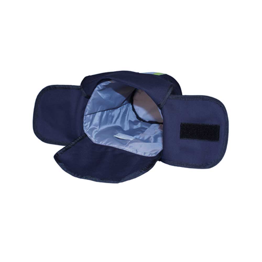 TEE-UU RESPI LIGHT Tasche für Atemschutzmasken, 25x14cm, blau, leer