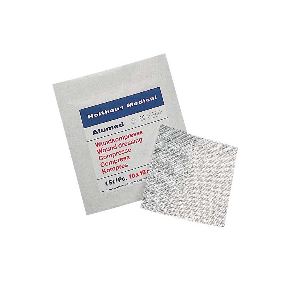 Holthaus Medical Wundkompresse Alumed®, steril, 10x15cm