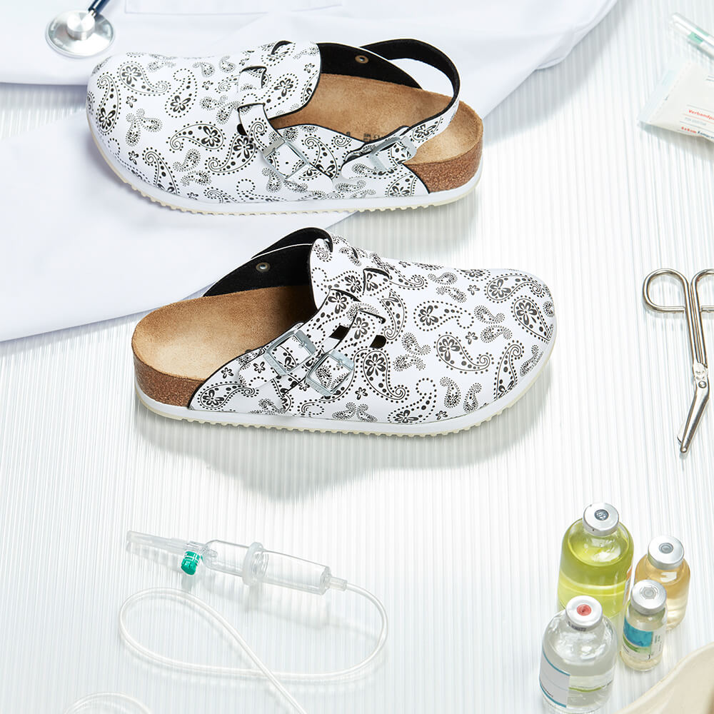 Kay SL Superlaufsohle, Birkenstock, Schmal, Paisleymuster, Gr. 35