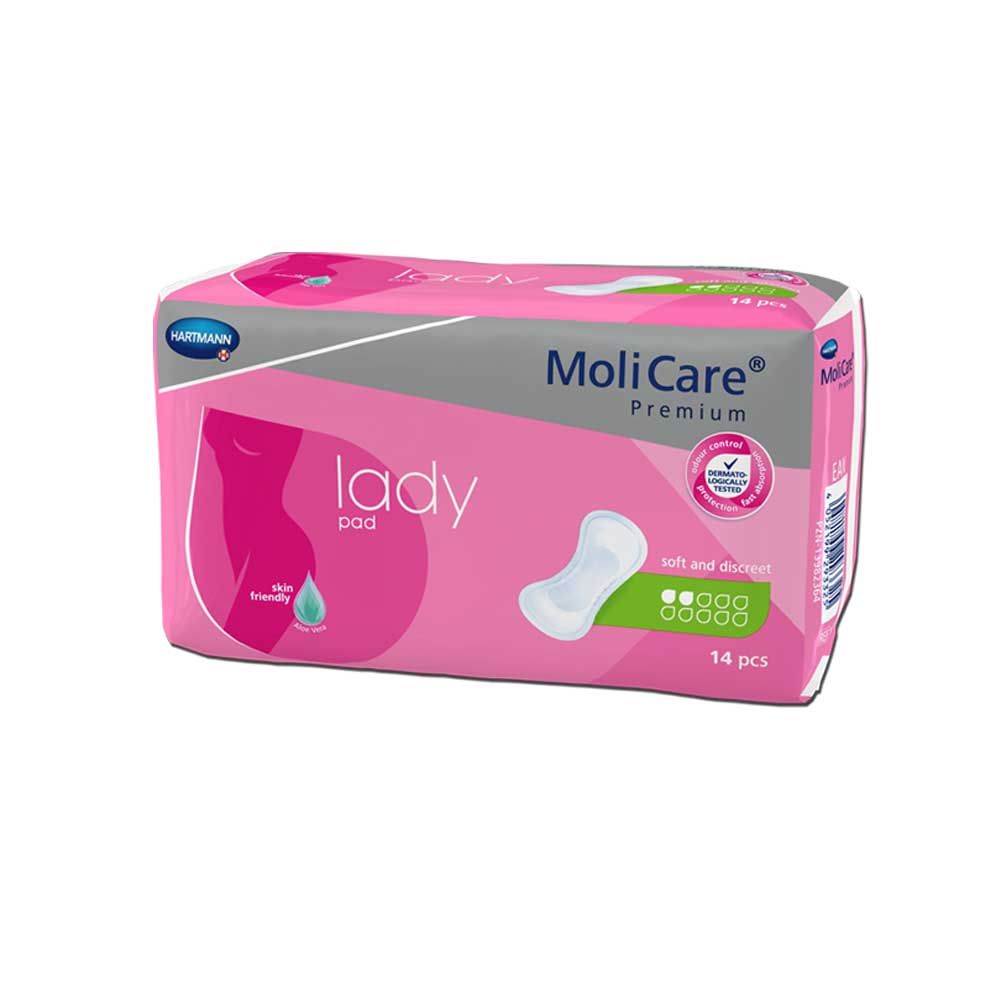 Hartmann Slipeinlagen MoliCare® Premium Lady Pad, 2 Tropfen, 14St