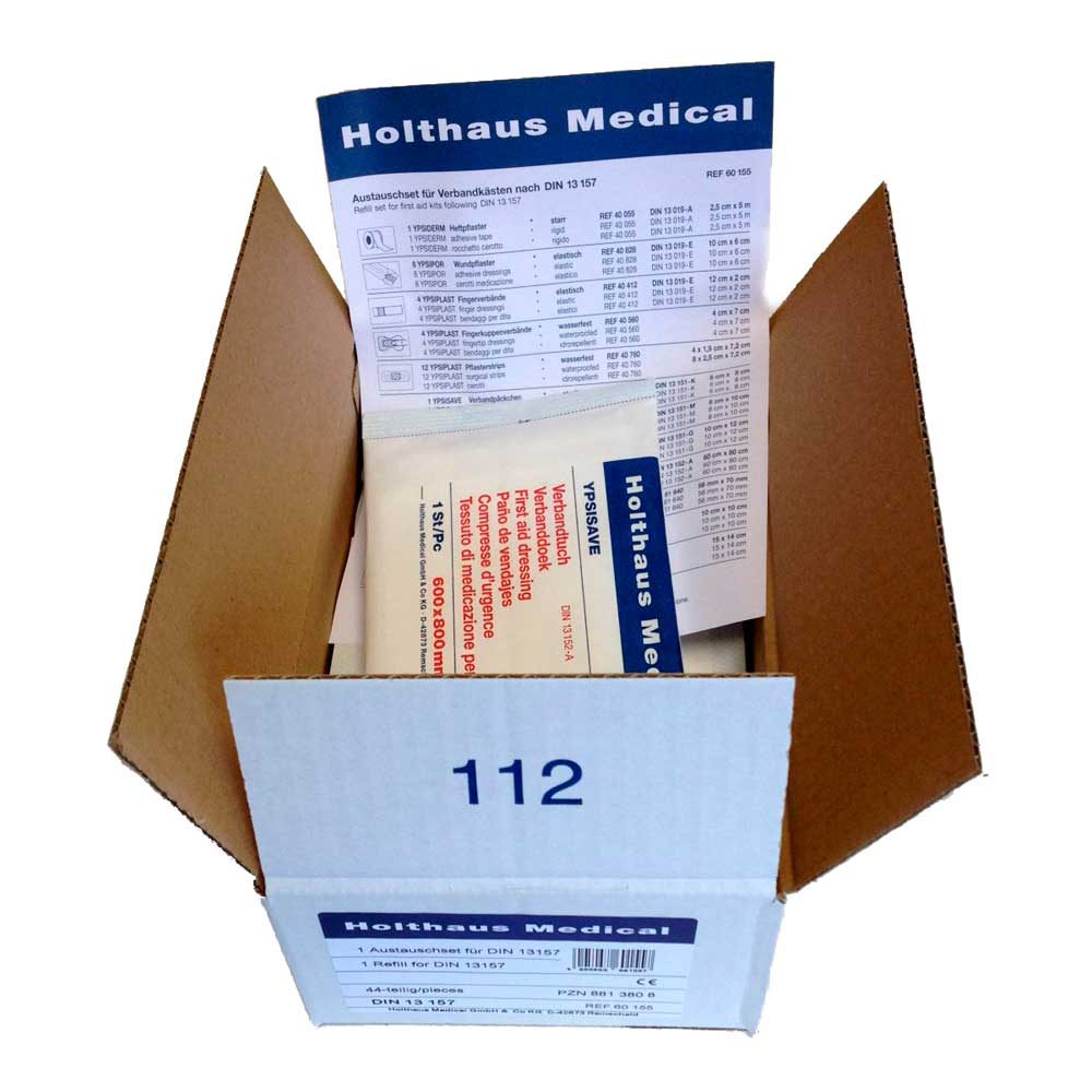 Holthaus Medical Austauschset, Kfz DIN13164, 29-tlg.