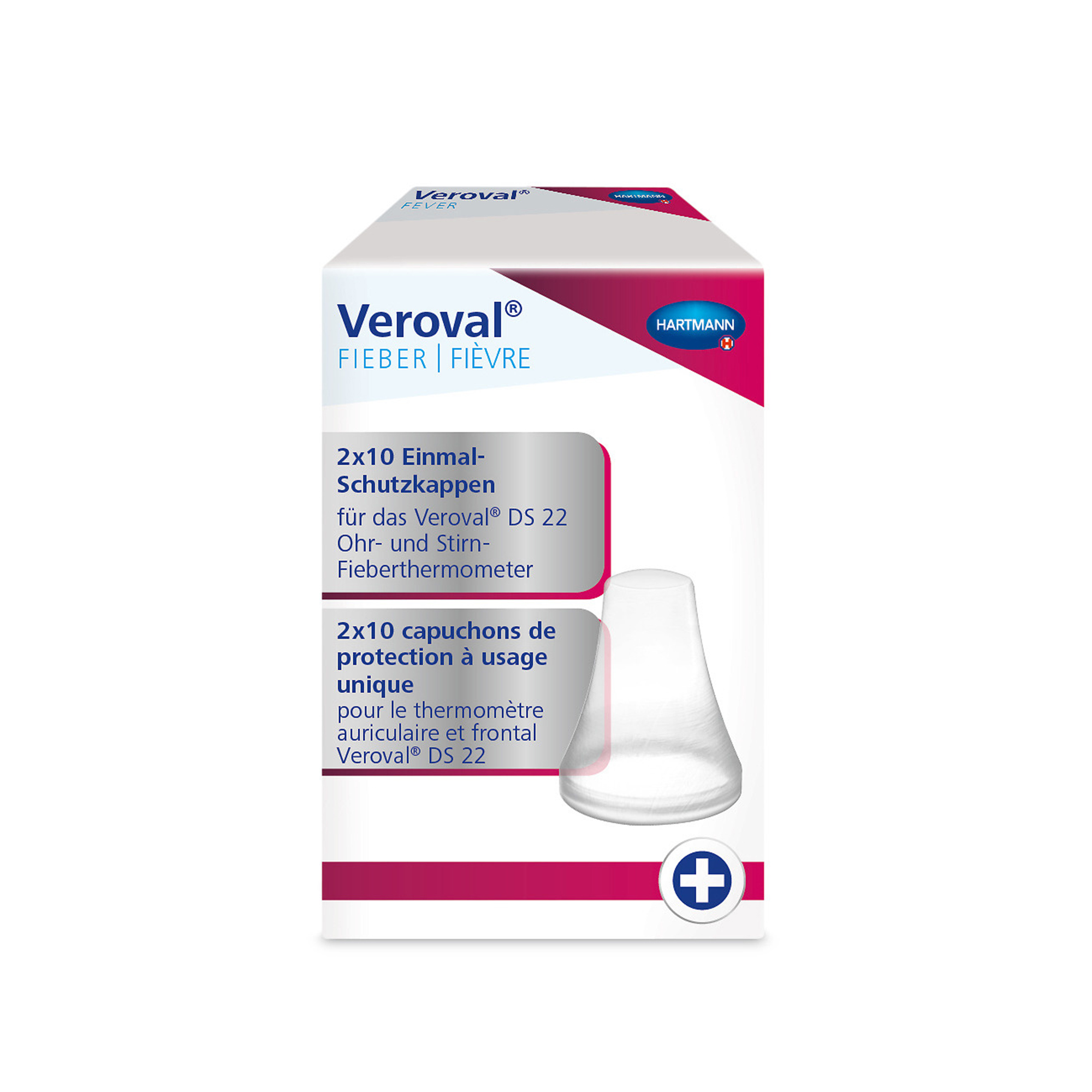 Hartmann Veroval® Infrarot-Fieberthermometer Schutzkappen 20 St.