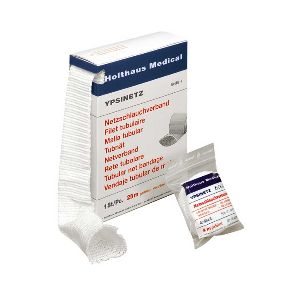 Holthaus Medical YPSINETZ Netzverband, weiß, 25m, Gr 5