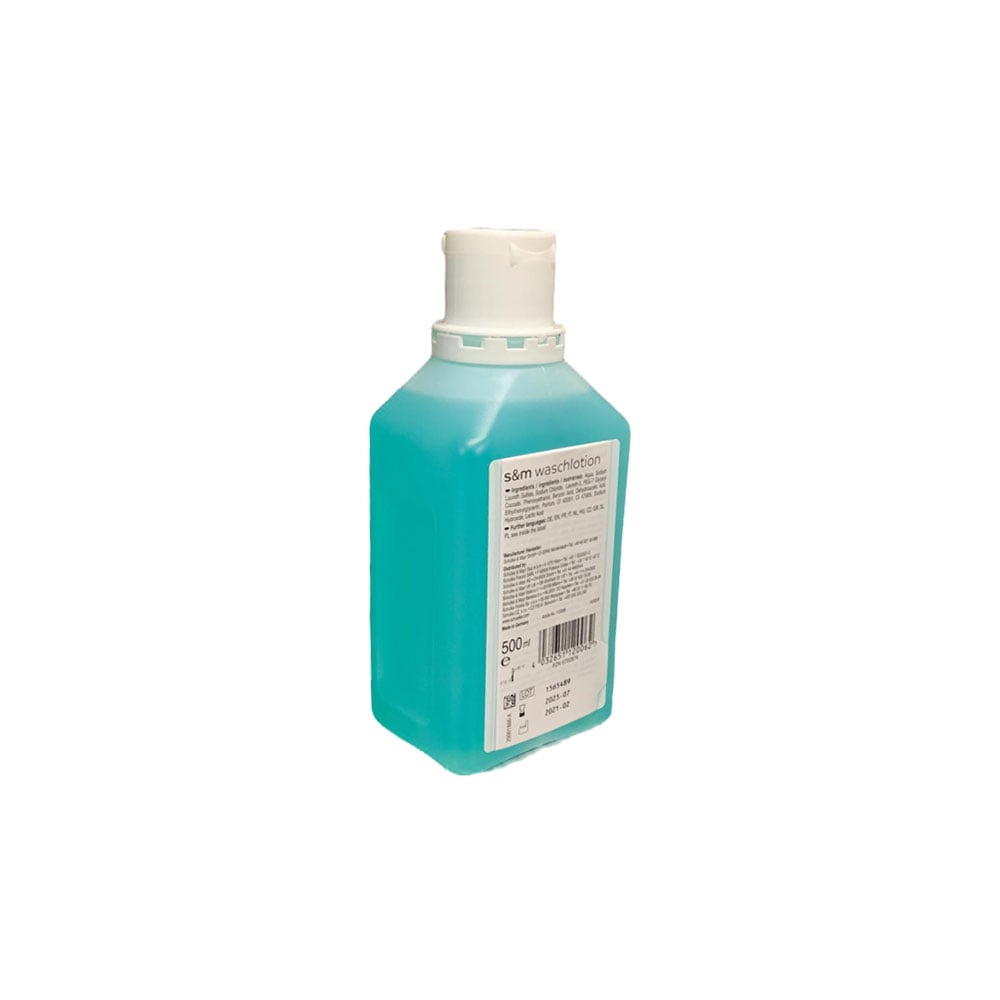 Schülke s-m® Waschlotion, seifen-/alkalifrei, ph-neutral, Duft, 500 ml