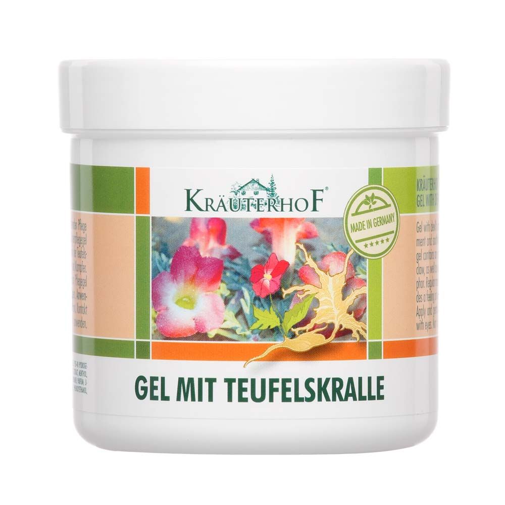 Asam Kräuterhof® Gel mit Teufelskralle, Eukalyptus, Menthol, 2 Gr.