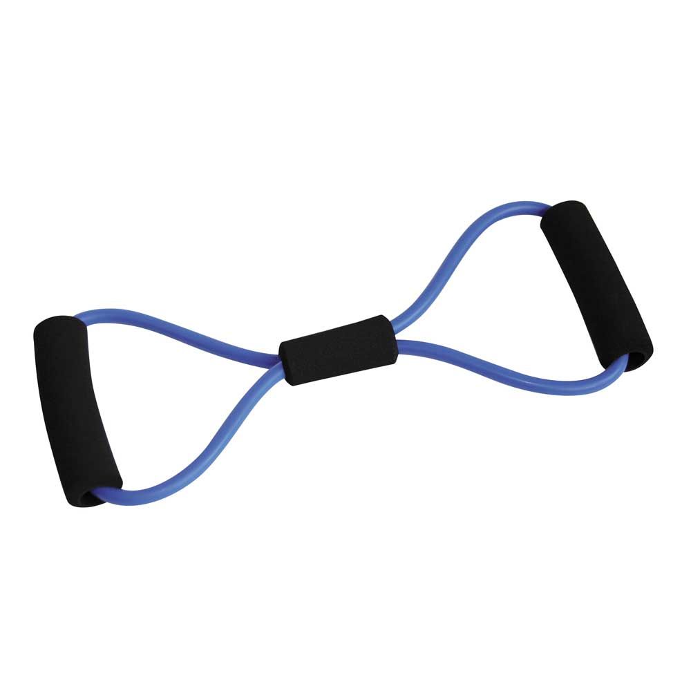 Behrend PowerUp 8-Tube Fitnesstube, Arme/Schulter, blau, stark