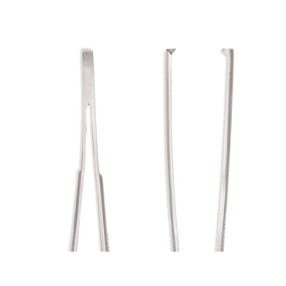 Chirurgische Pinzette standard, gerade von Hartmann, 14 cm, 25 St.