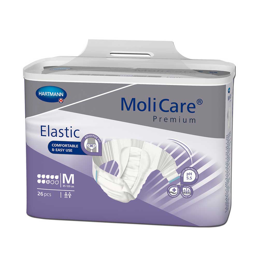 Hartmann MoliCare Premium Elastic Inkontinenzslips, 8 Tropfen, L