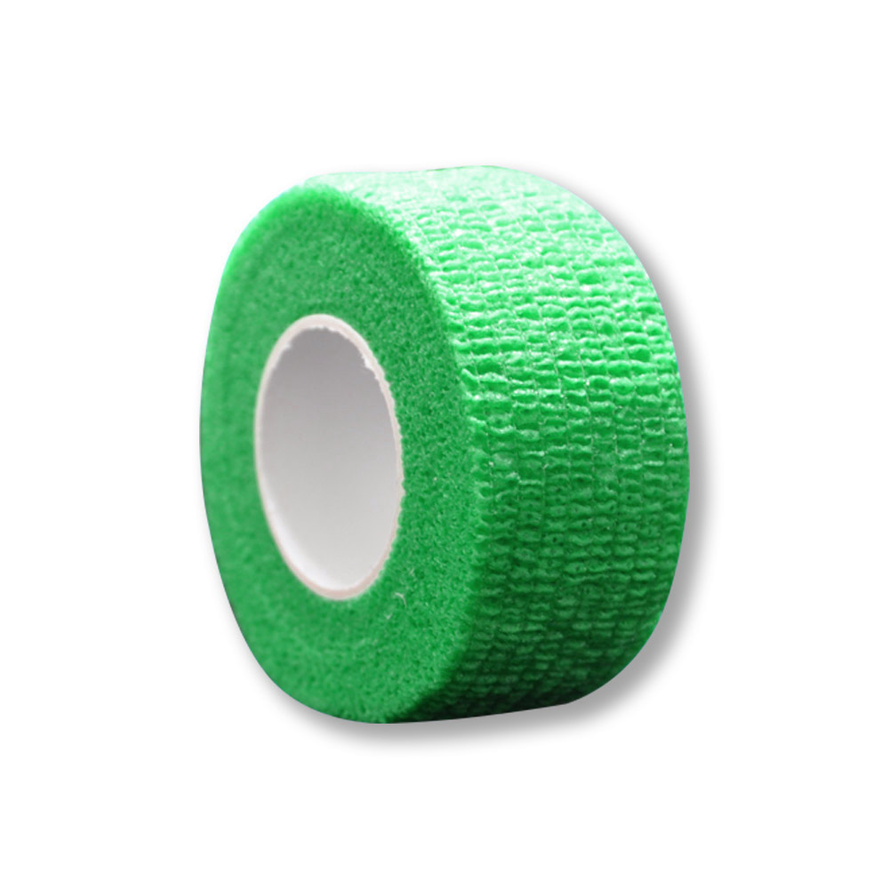 MC24 Fingertape color, kohäsiv, 2,5cmx4,5m, grün, 5St