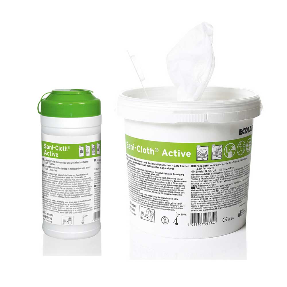 Ecolab Desinfektionstücher Sani-Cloth Active, getränkt, 2 Gr.