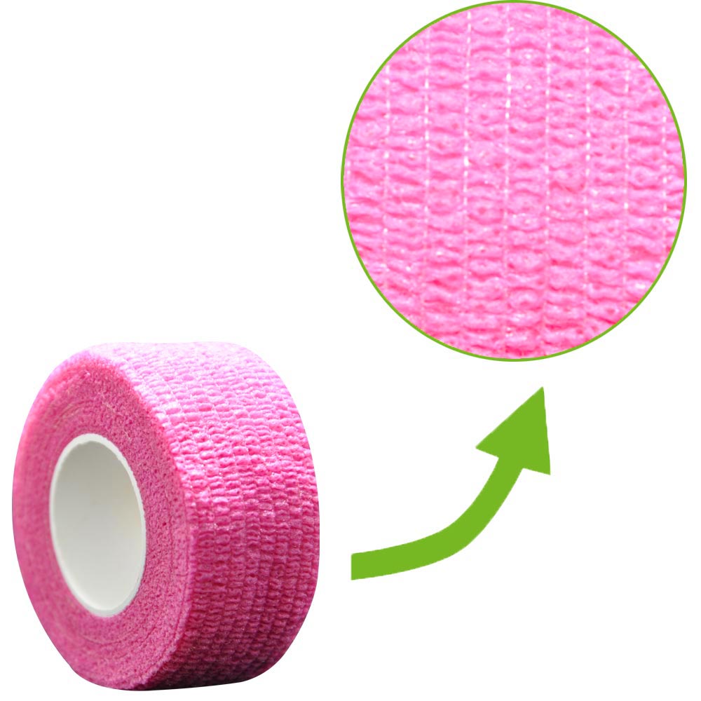 MC24 Fingertape color, kohäsiv, 2,5cmx4,5m, pink, 10St