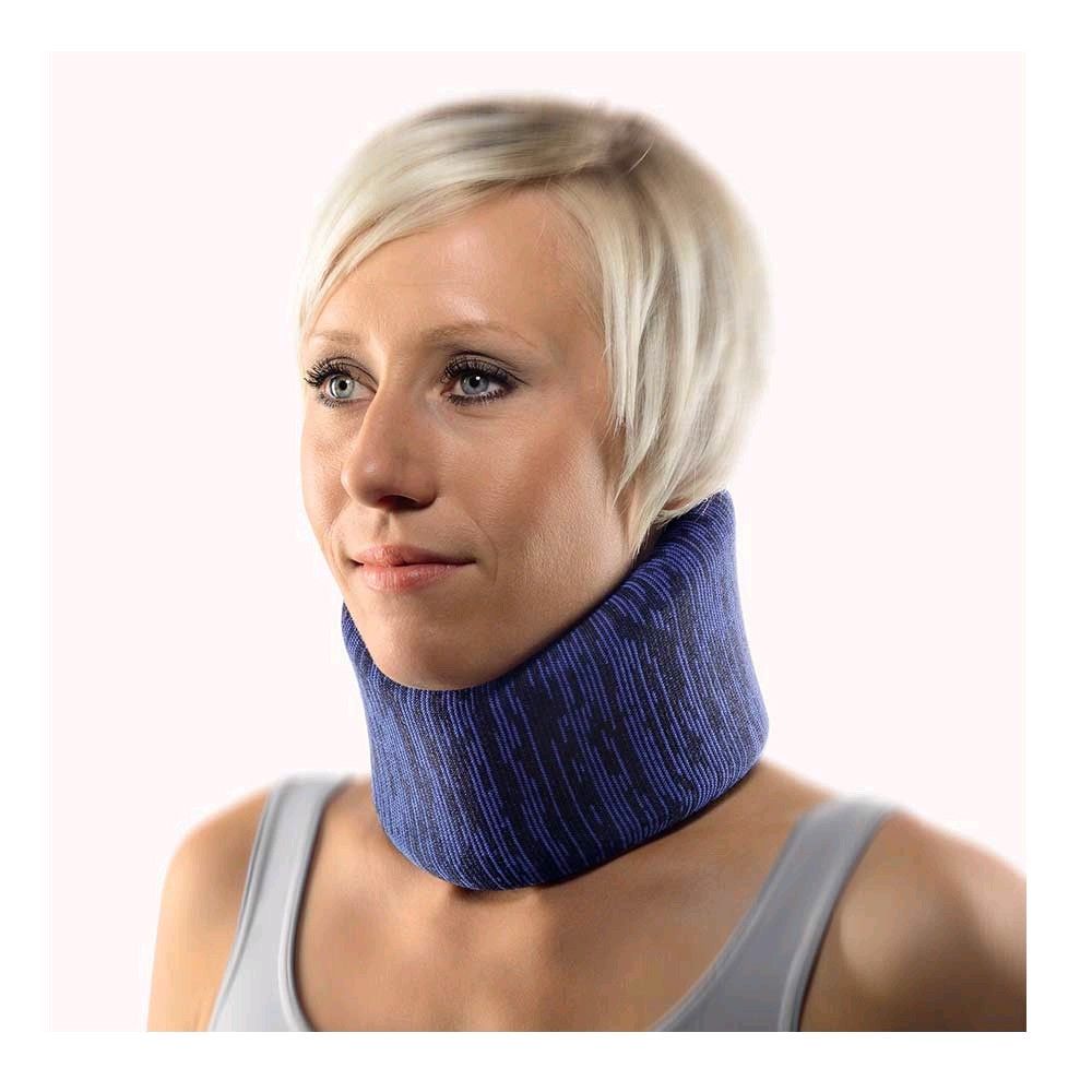 BORT Cervicalstütze Eco für den Hals, Gr. 3, blau-schwarz