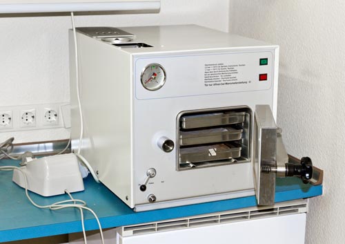 Sterile Reinigung durch Dampf Tisch-Autoklav für die Praxis