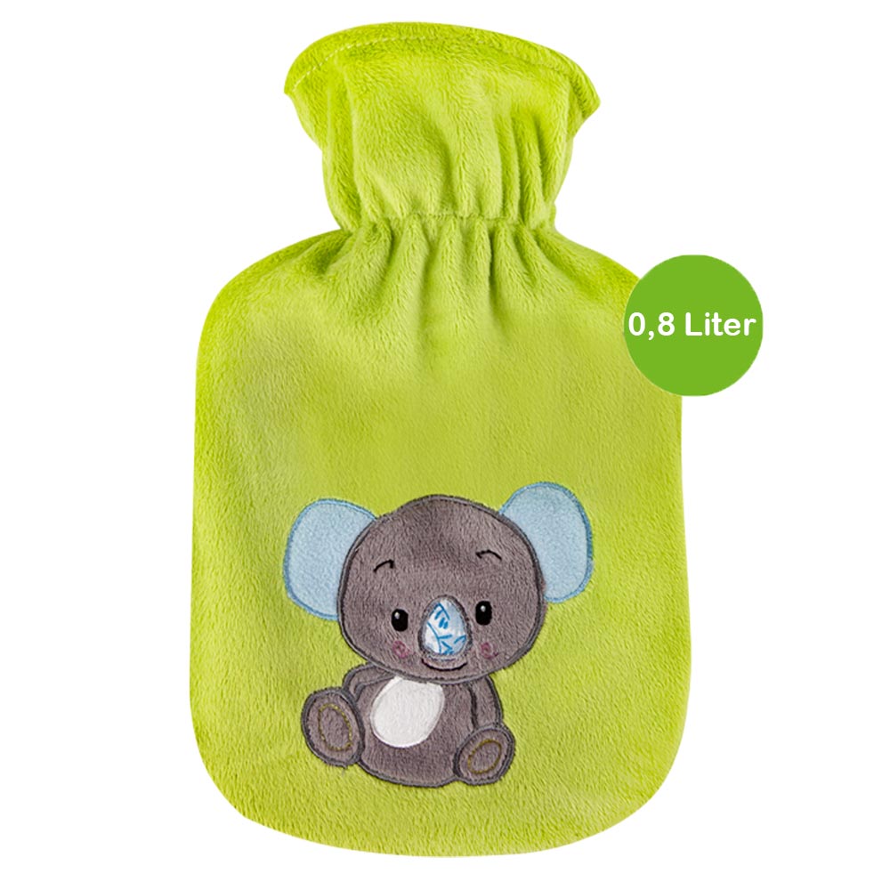 Sänger 0,8 Liter Wärmflasche "Koala Chloe", mit Velourbezug